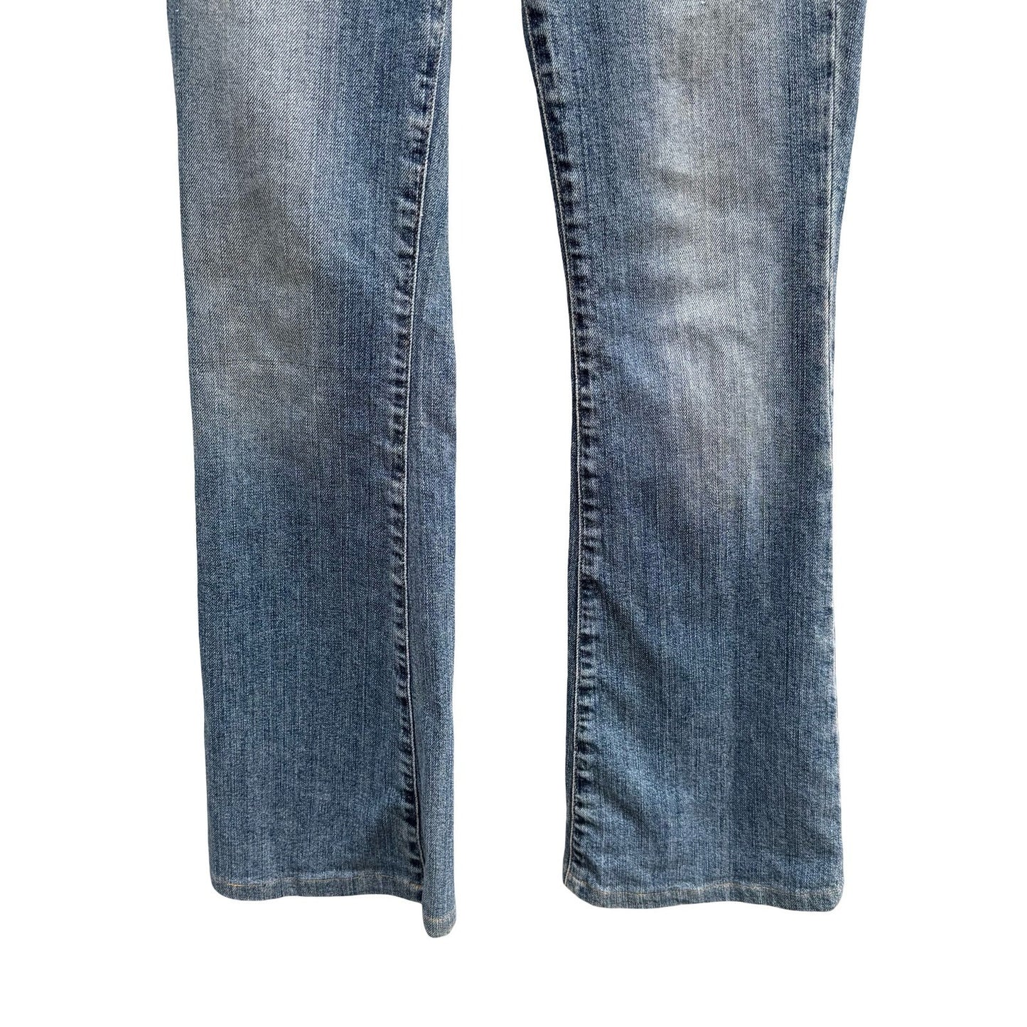 Harlow Jeans Vintage Y2K Indie Sleaze Low Rise Medium Wash Bootcut Jean Women 27