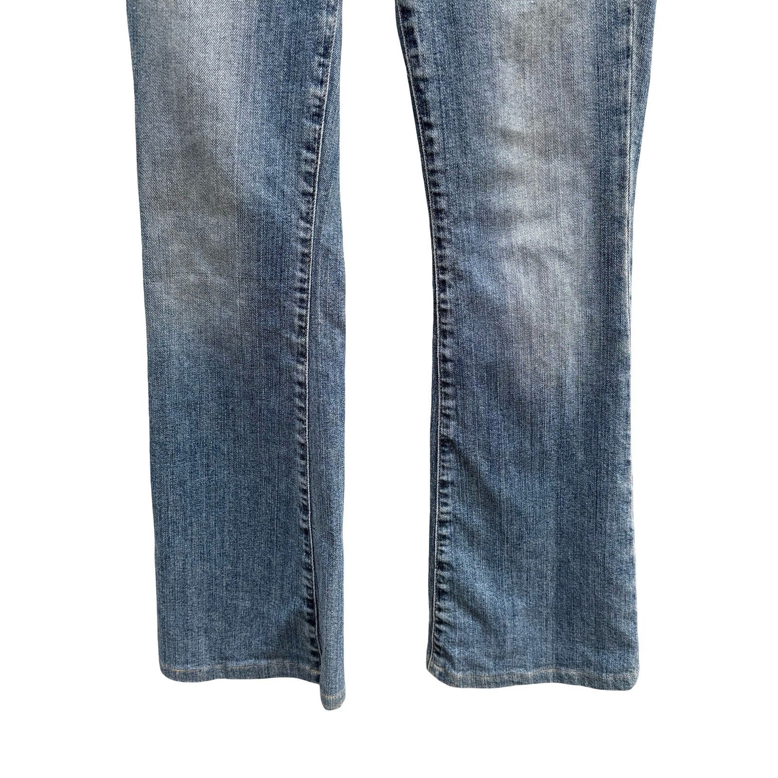 Harlow Jeans Vintage Y2K Indie Sleaze Low Rise Medium Wash Bootcut Jean Women 27