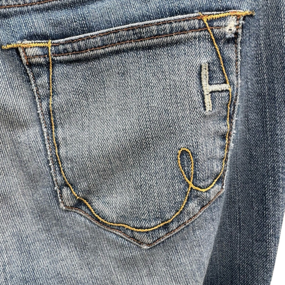 Harlow Jeans Vintage Y2K Indie Sleaze Low Rise Medium Wash Bootcut Jean Women 27