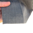 Switch Tofy Vintage Womens High-Waisted Black White Houndstooth Pleated Trouser Pant 16 3 image