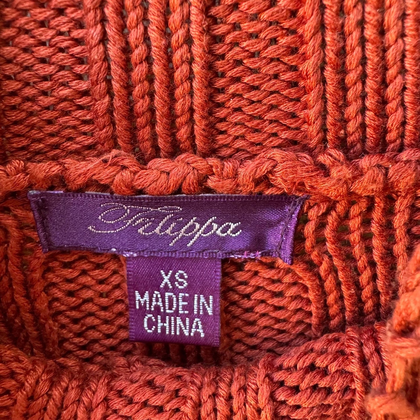 Filippa Y2K Silk Cotton Minimalist Ribbed Knit Button Sleeve Fisherman Sweater