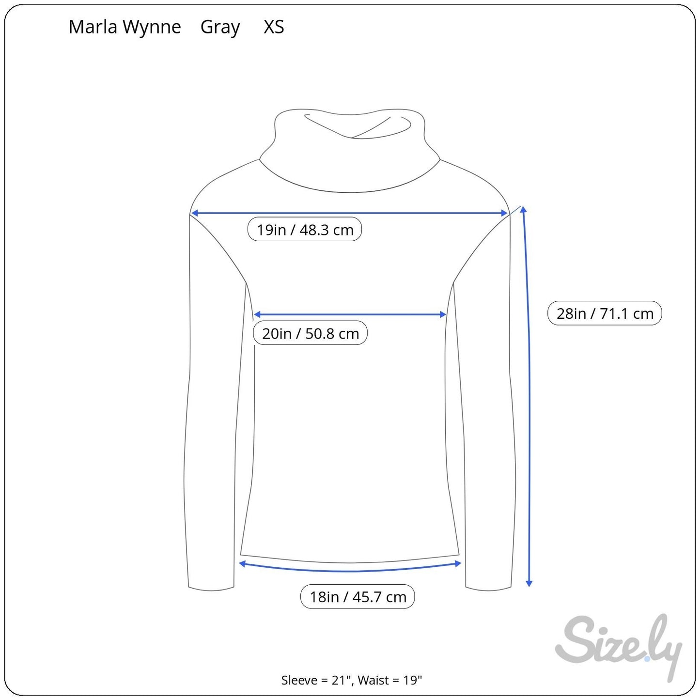 Marla Wynne Layers Swiss Cheese Holes Knit Sweater Cowl Neck XS Black Grey