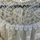 Switch Vintage Coquette Romantic Lace Pintuck Floral Damask Button Back Romantic Blouse 3 image