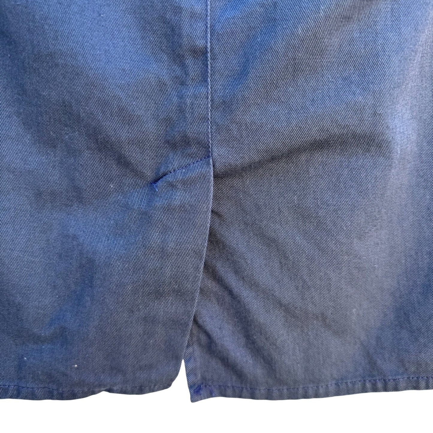 LizSport Vintage 80s Navy Blue V-Yoke Pleated Pencil Skirt Womens 2 Made in USA