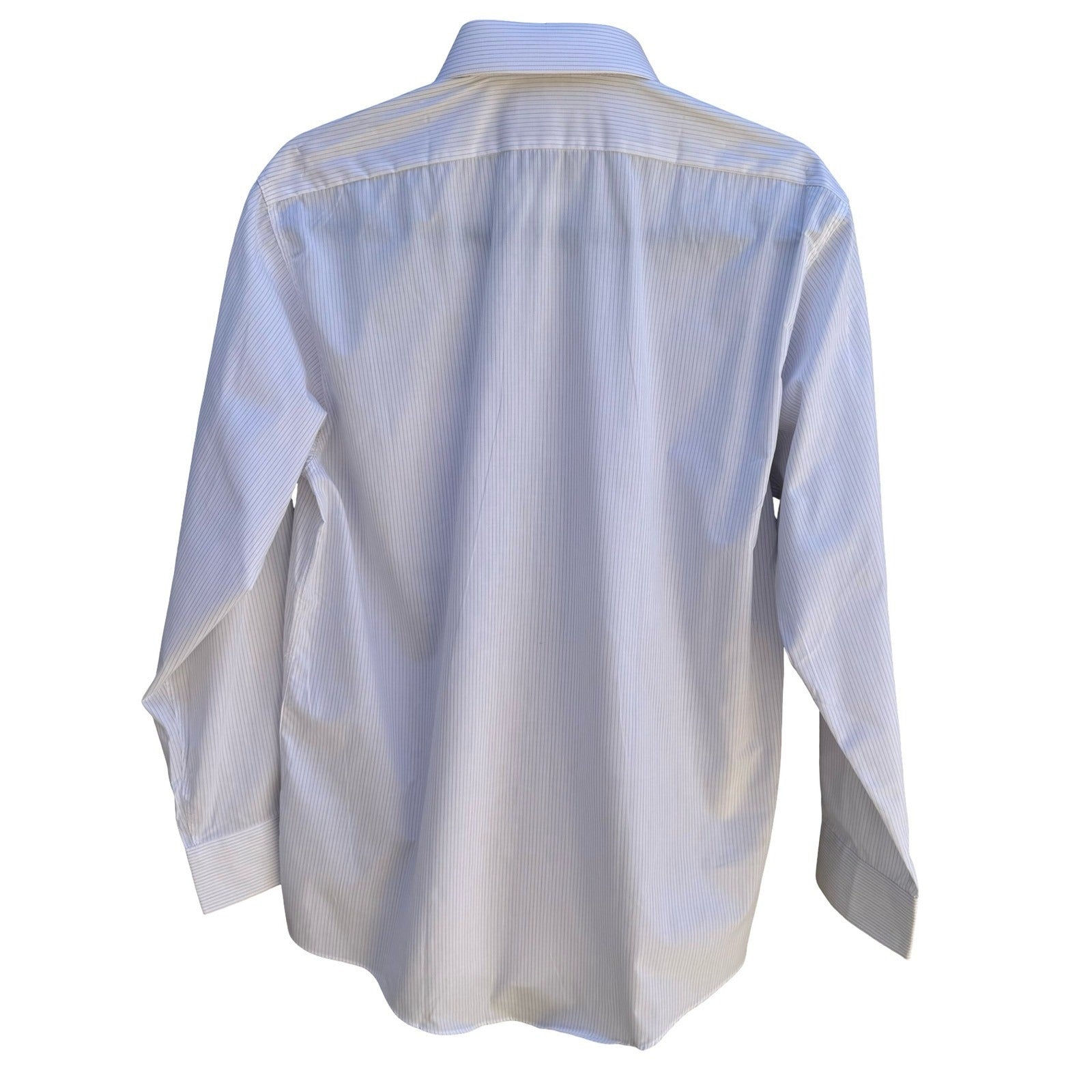 Daedo Vintage Korean Deadstock Pinstripe Minimalist Preppy Dress Shirt L NEW