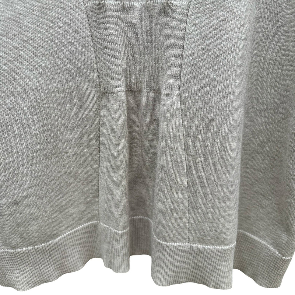 United States Sweaters Womens PXL Oatmeal Open Front Cardigan Grommet Cuff NEW