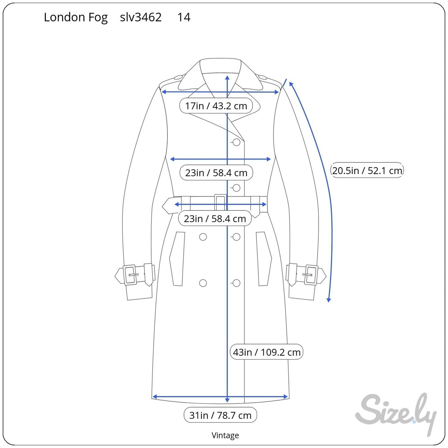 London Fog Vintage Tan Double Breasted Trench Coat Removable Plaid Liner 14 Reg