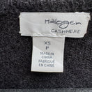 Switch Halogen 100% Cashmere Quiet Luxury Minimalist Old Money Preppy Sweater Black XS 2 image