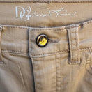 Switch Diane Gilman DG2 Tan Bootcut Embellished Rhinestone Pocket Jeans Womens 2P Khaki 2 image