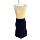 Switch Vintage 60s Mod Retro Sleeveless Square Neck Lined Bodycon Women&#39;s Mini Dress XS 2 image