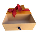 Switch Louis Vuitton Orange Rectangle Drawer Gift Box Red Ribbon Card and Envelope Set 2 image