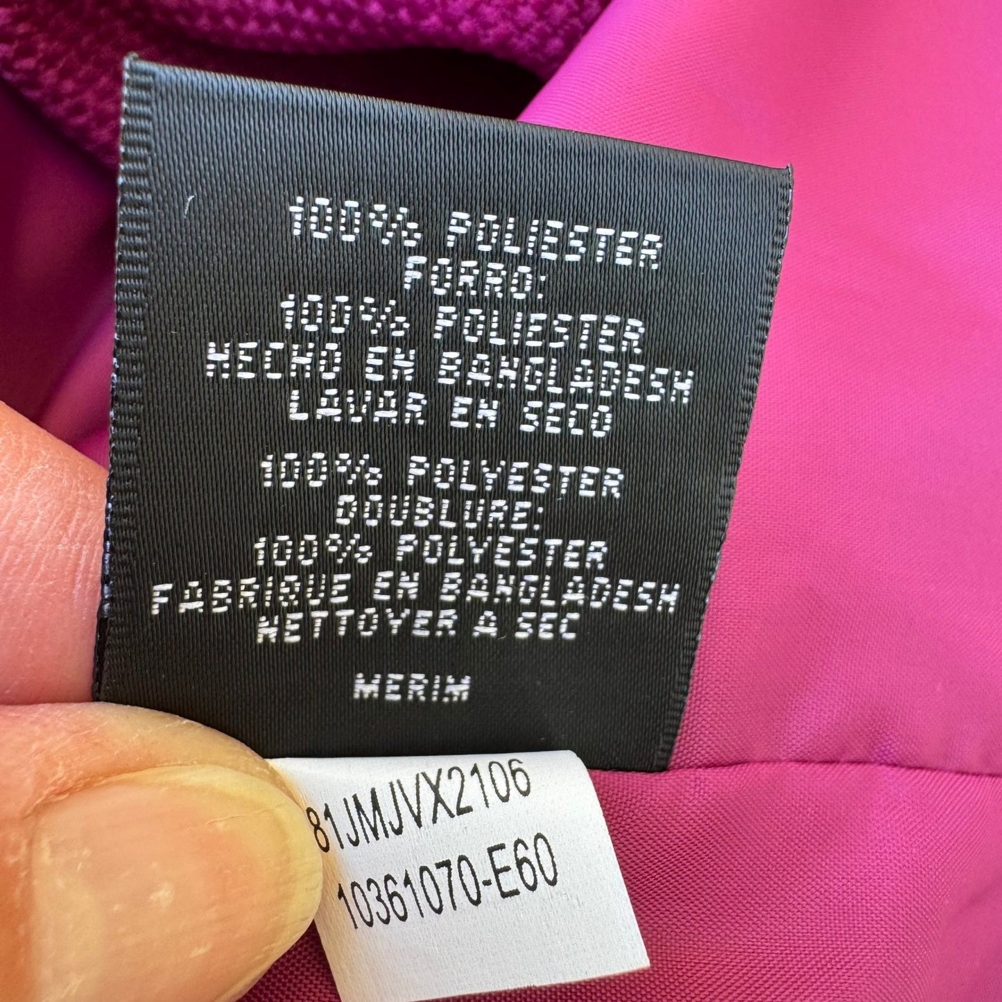 Kasper Raspberry Pink Textured Power Suit Professional Blazer Jacket 14 NEW