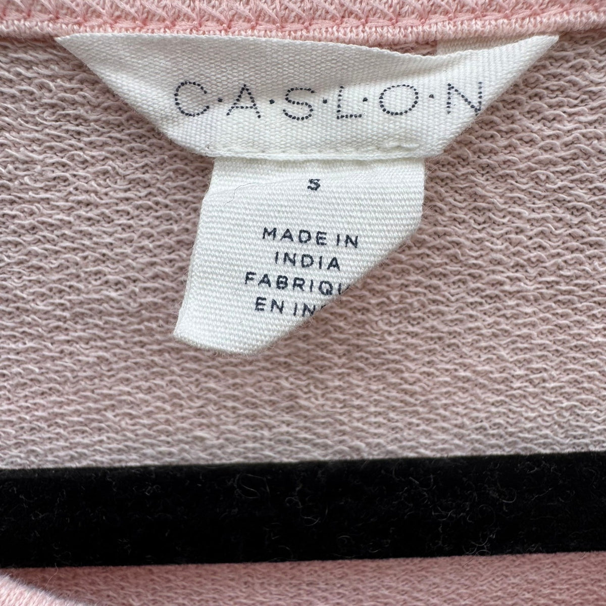 Caslon Coquette Cottagecore Soft Girl Eyelet Peplum Hem French Terry Top Pastel