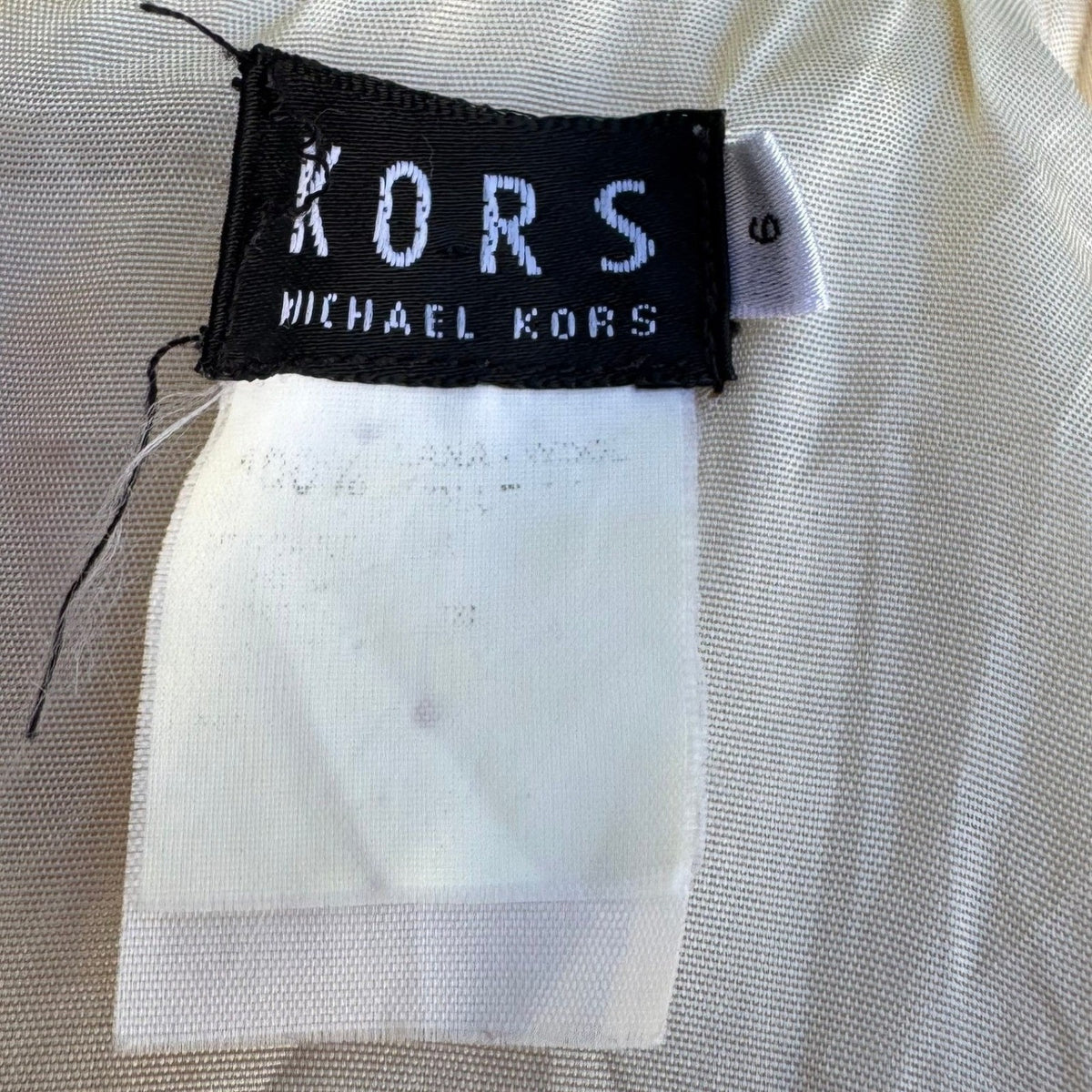 KORS Michael Kors Vintage Minimalist Old Money Wool Sleeveless Sheath Dress 6