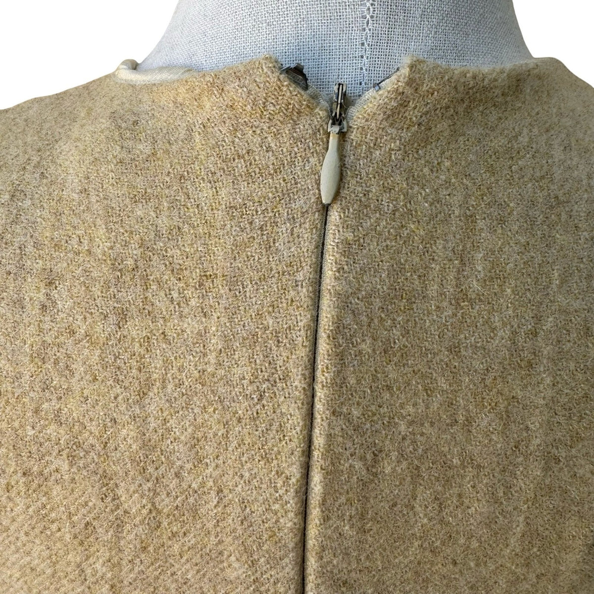 KORS Michael Kors Vintage Minimalist Old Money Wool Sleeveless Sheath Dress 6