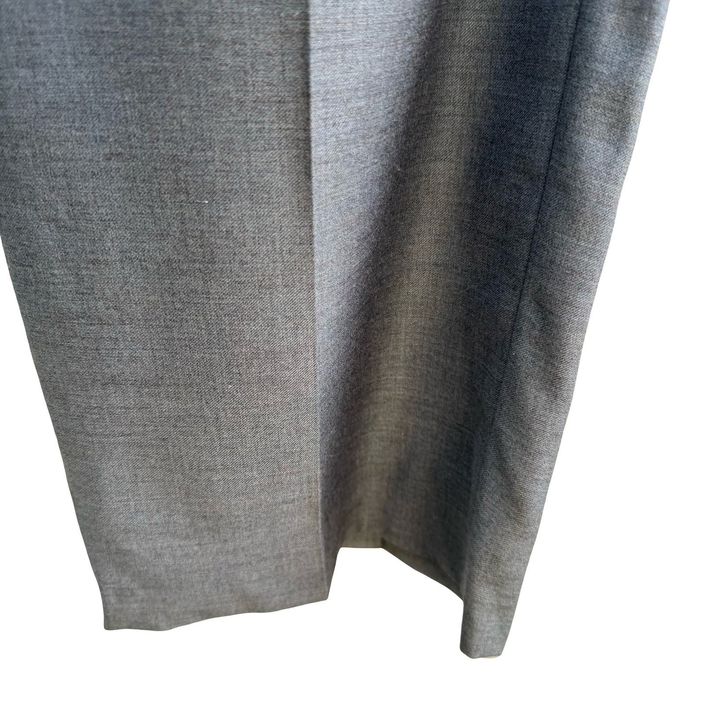 Giorgio Fiorelli Professional Double Pleated Dress Pants Super 150s Grey Mens 36