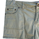 Switch Route 66 Vintage Women&#39;s Olive Green Mid Rise Cotton Stretch Cargo Shorts - 14 2 image