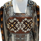 Switch Handmade Women&#39;s Dashiki Tribal Ethnic Long Sleeve Two Piece Top Full Skirt Set 3 image