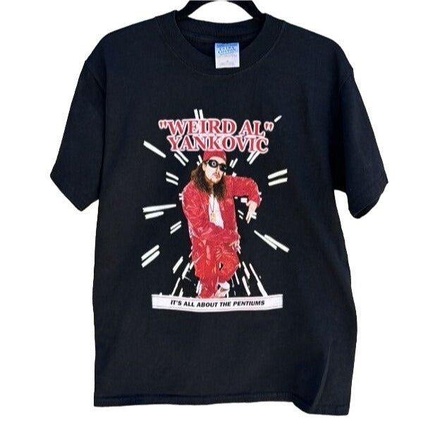 Weird Al Yankovic Gildan It's All About The Pentiums Men's Short Sleeve Tee - M