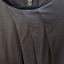 Switch Poleci Y2K Minimalist Lagenlook Draped Ruched Sleeveless Scoop Neck Blouse S 3 image