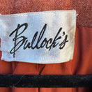 Switch Mayfair of California Bullocks Vintage 50s 60s Rust Brown Wool Blazer Skirt Set 3 image