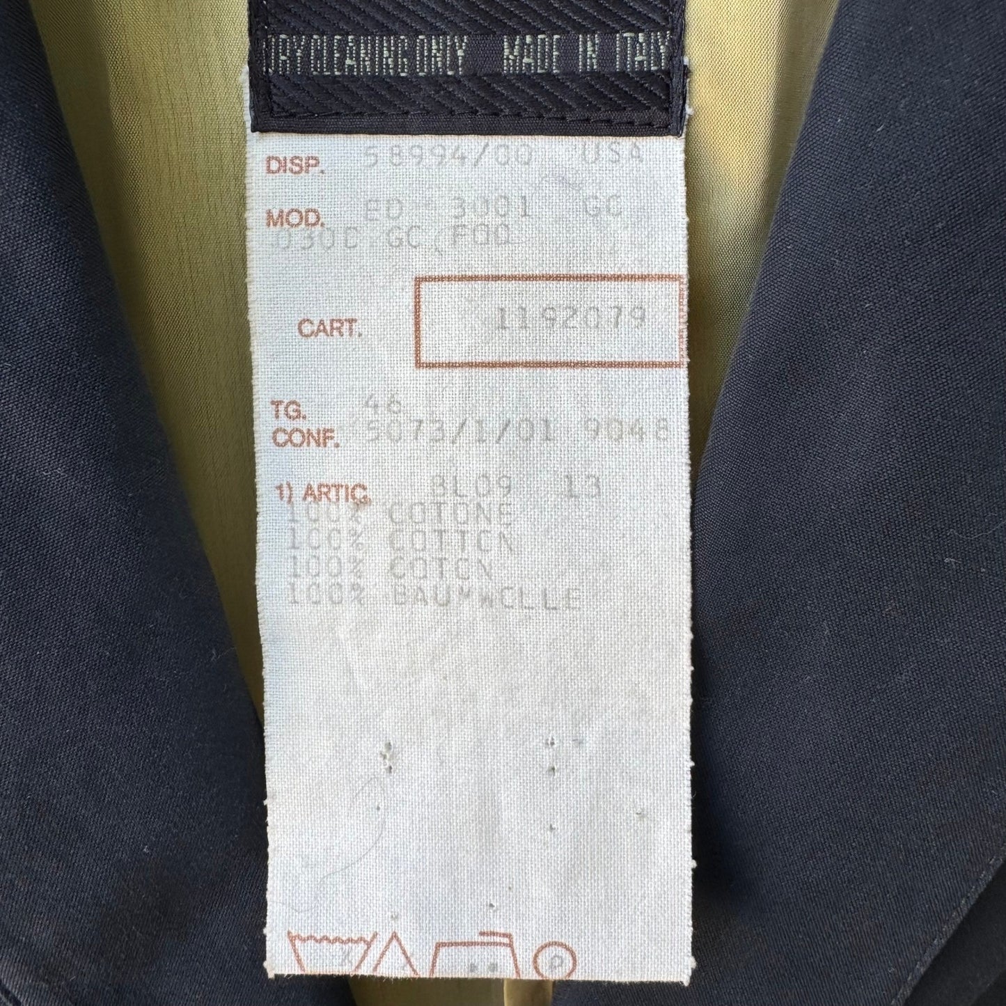 Jean Paul Gaultier Femme Archival Vintage 90s Avant Garde Cotton Blazer Jacket