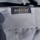 Switch Bernard London Vintage Mens Gray Pleated Dress Pants Professional Preppy 33x26.5 2 image