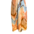 Switch Iron Y2K Boho Resortwear Watercolor Halter Midi Dress Metal Embellished Bodice S 3 image