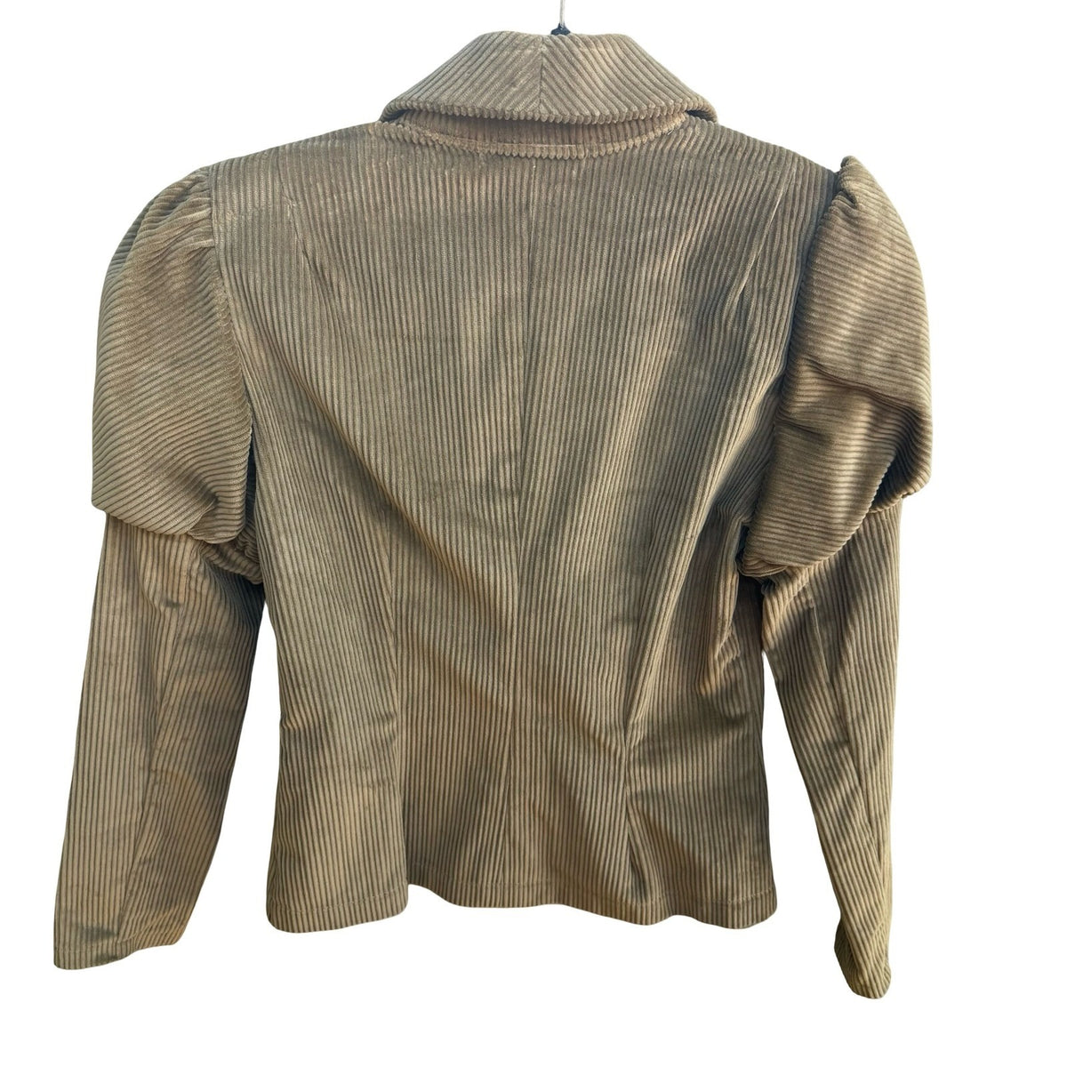 Louis Verdad Steampunk Victorian Regency Puff Shoulder Corduroy Blazer Jacket S