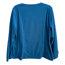 Switch TravelSmith Womens Teal Long Sleeve Button-Up Cardigan Blazer Jacket New L 2 image