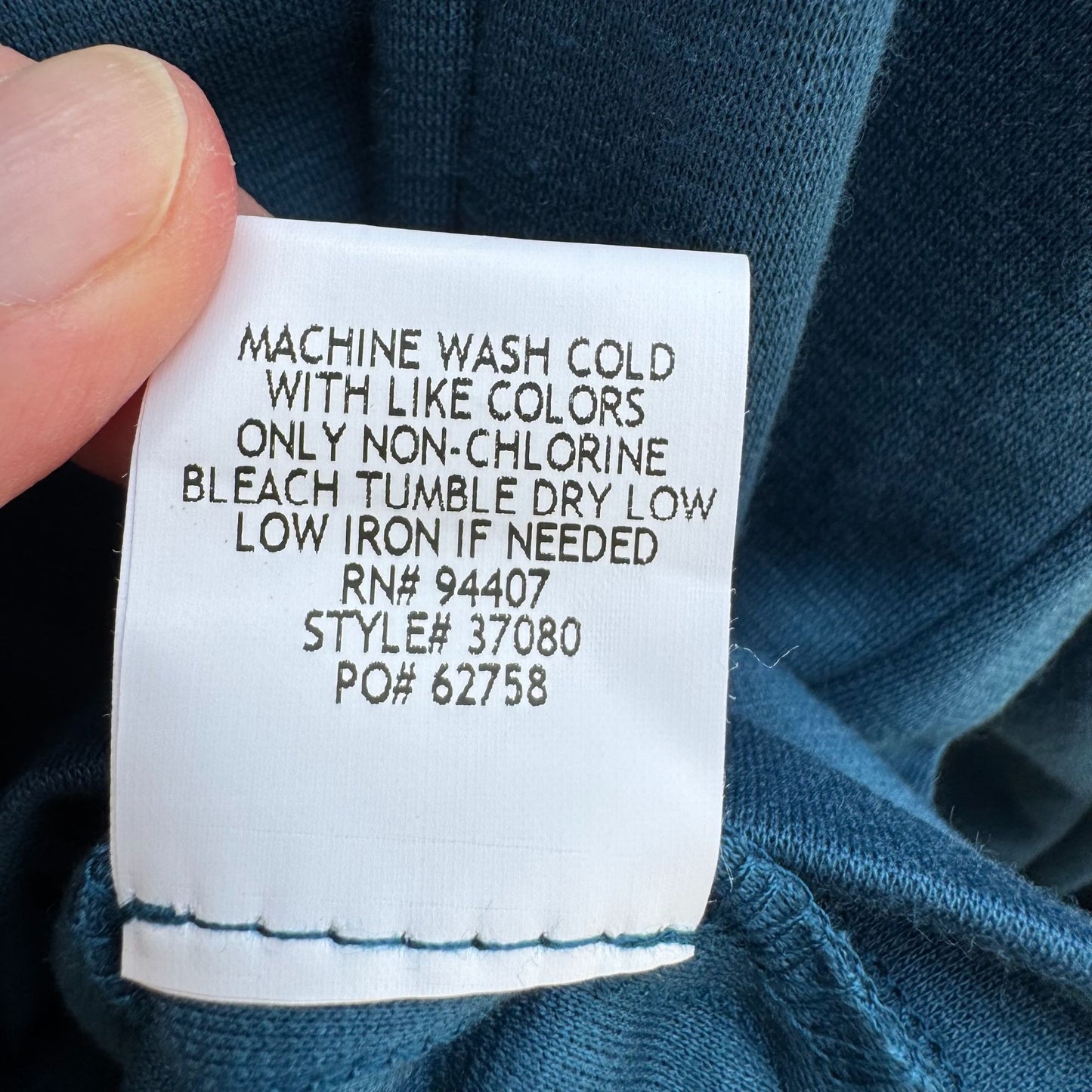 TravelSmith Womens Teal Long Sleeve Button-Up Cardigan Blazer Jacket New L