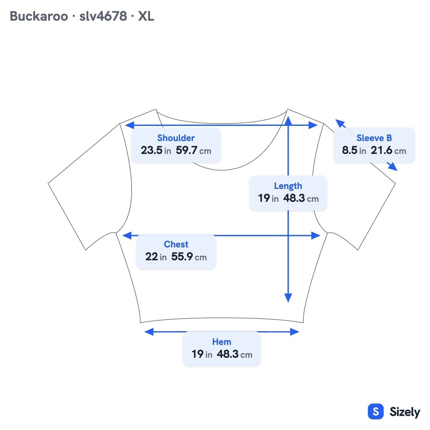 Buckaroo Denim Skull Snap Front Cropped Boxy Skater Streetwear Rockabilly Shirt