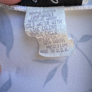 Switch Carolyn Strauss Collection Womens Floral Print 3/4 Sleeve Button-Up Blouse M 3 image