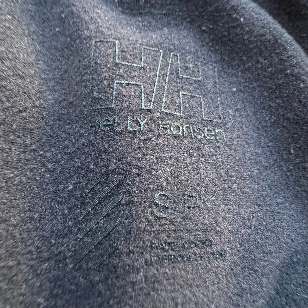 Helly Hansen 1/4 Zip Gorpcore Ski Reflective Performance Base Layer Top Grey S