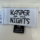 Switch Kasper ASL Nights Vintage 90s Cream Square Neck Evening Camisole Formal Top 10 2 image