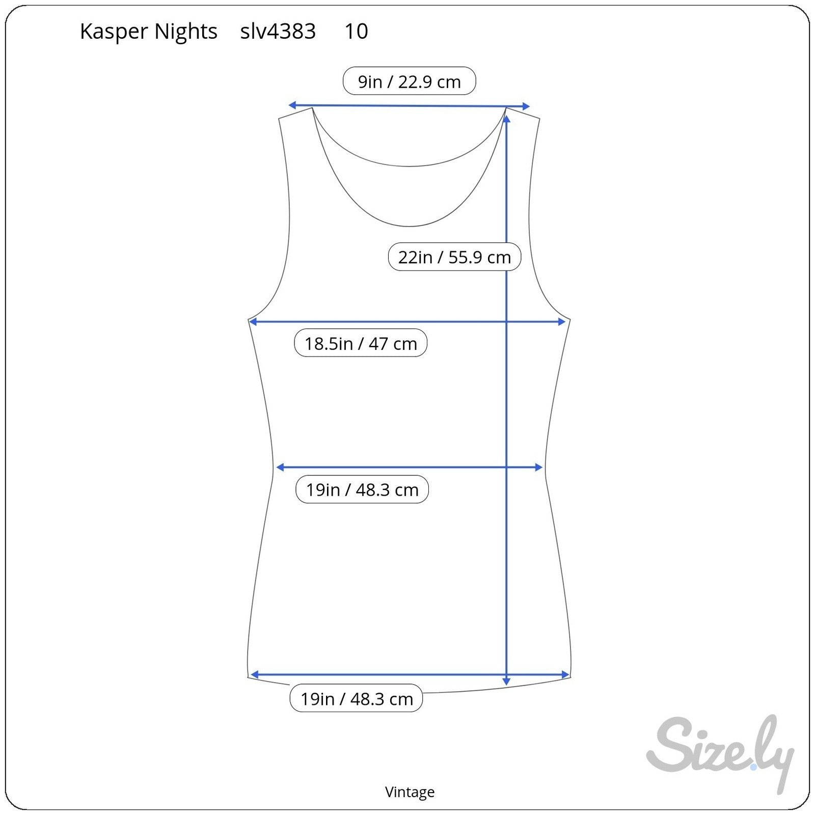 Kasper ASL Nights Vintage 90s Cream Square Neck Evening Camisole Formal Top 10