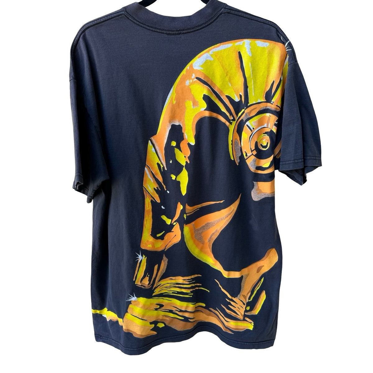HRLA Vintage 1993 Star Wars C-3PO Wrap Around Graphic T-Shirt Mens Black XL