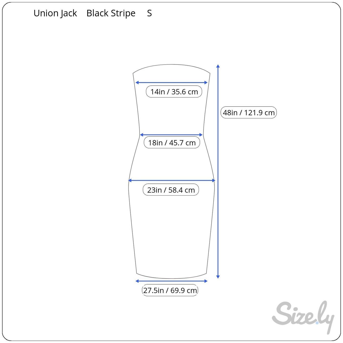 Union Jack Y2K Black White Striped Strapless Smocked Tube Top Stretch Maxi Dress