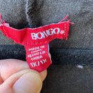 Switch Bongo Vintage Y2K Boho Fringe Feather Peacock Rhinestone Festival Crop Top 1X 3 image