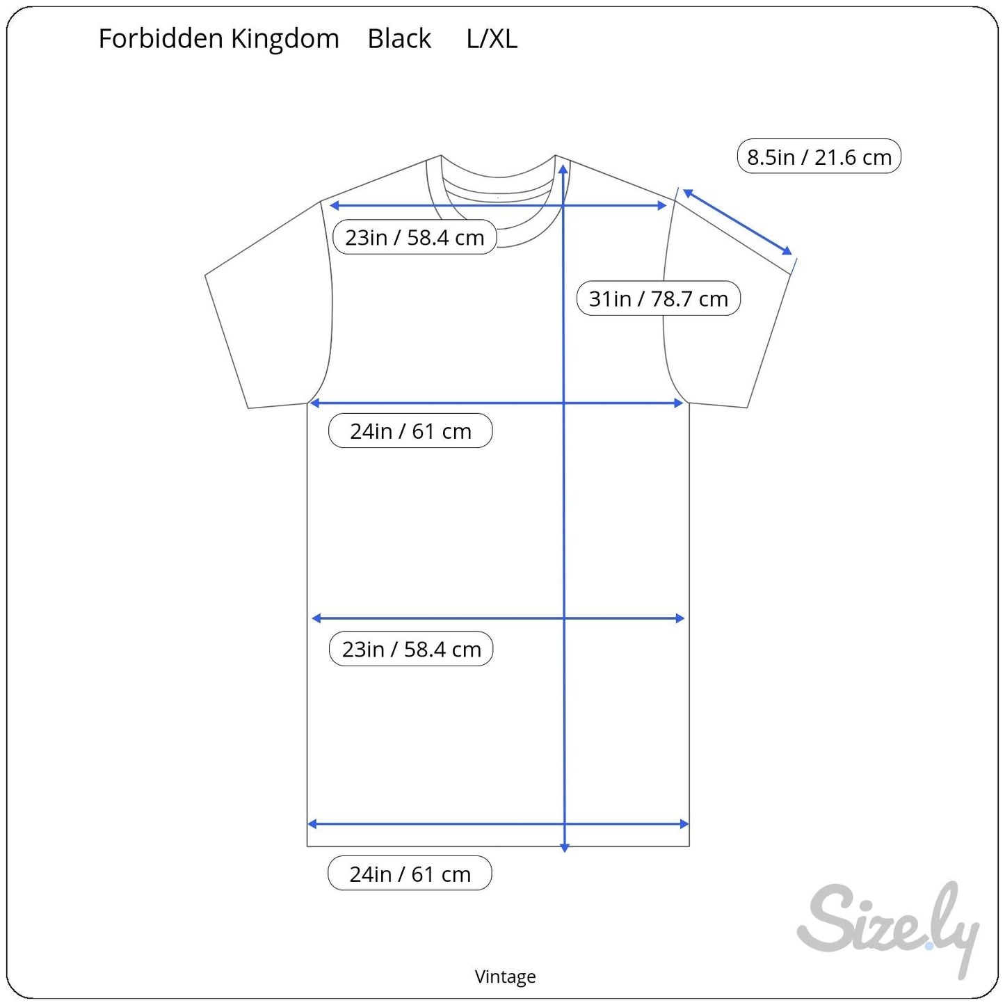 The Forbidden Kingdom Vintage Jackie Chan T-Shirt Black Graphic Tee Lionsgate XL