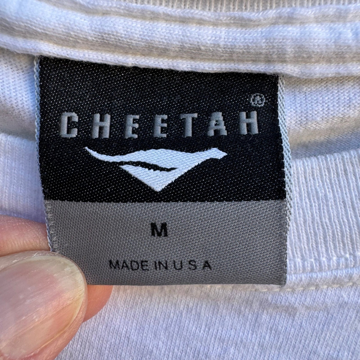 Cheetah Vintage 90s Star Trek USS Enterprise NCC-1701-E Graphic Nerd Tee White M