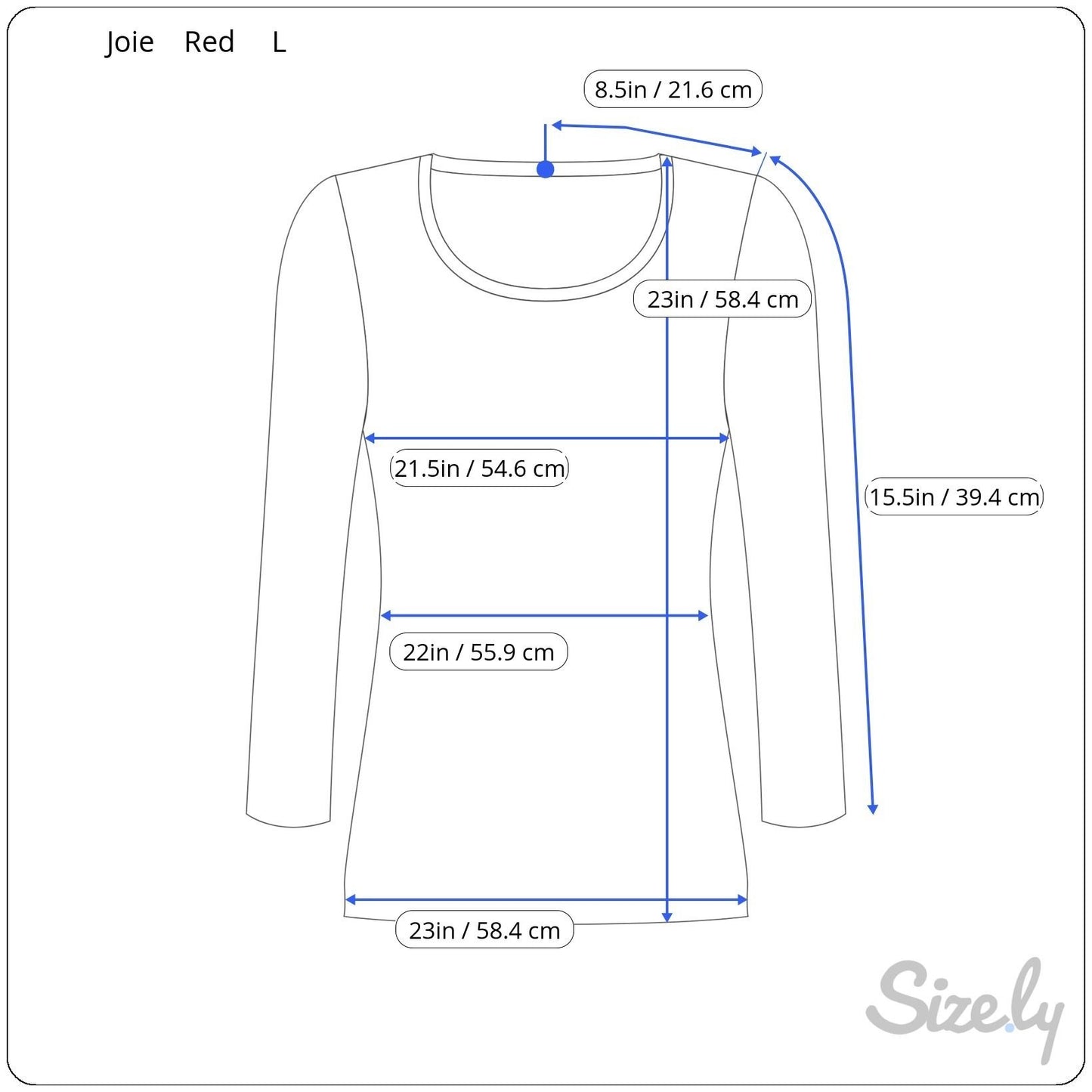 Joie Womens Lipstick Red V-Neck Flowy Cuffed 3/4 Sleeve Chiffon Tunic Blouse L