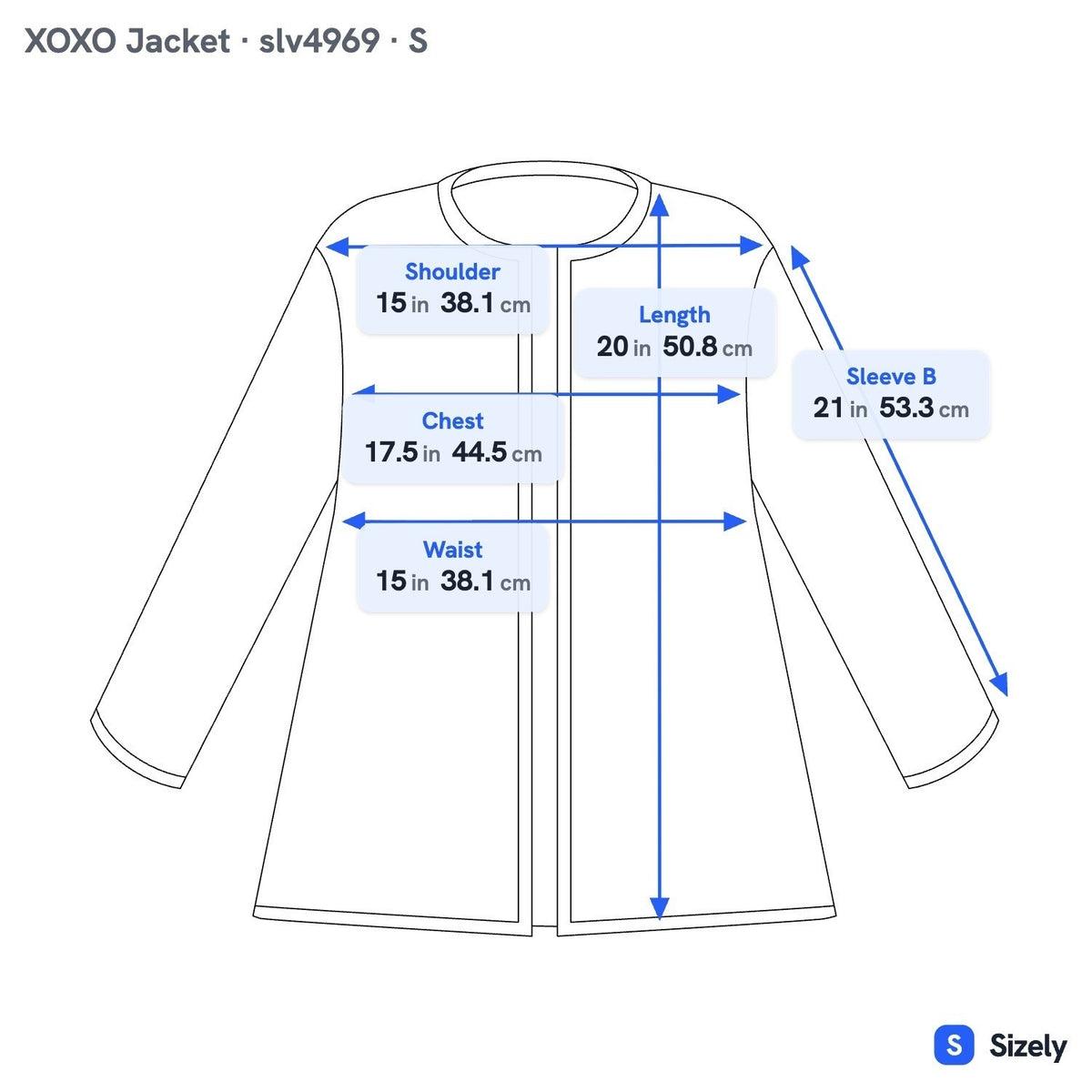 XOXO Vintage Y2K Grunge Distressed Metallic Grey Edgy Leather No Button Jacket S