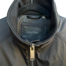 Switch Calvin Klein Minimalist Streetwear Gorpcore Zip Bomber Jacket Black Mens M NEW 2 image