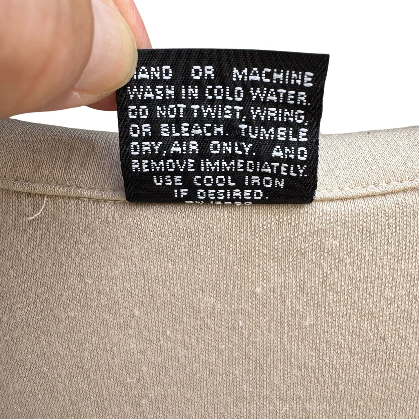 Catalina Vintage 60s 70s Womens Tan Sailor Collar Sleeveless Nautical Shirt L