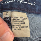 Switch DG2 Diane Gilman Womens Blue Stretch Denim Preppy Summer Casual Bermuda Shorts 2 2 image