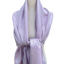 Switch Lavender Paisley Pashmina Shawl Lilac Jacquard Fringe Wrap Scarf Stole Pastel 2 image
