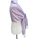 Switch Lavender Paisley Pashmina Shawl Lilac Jacquard Fringe Wrap Scarf Stole Pastel 3 image