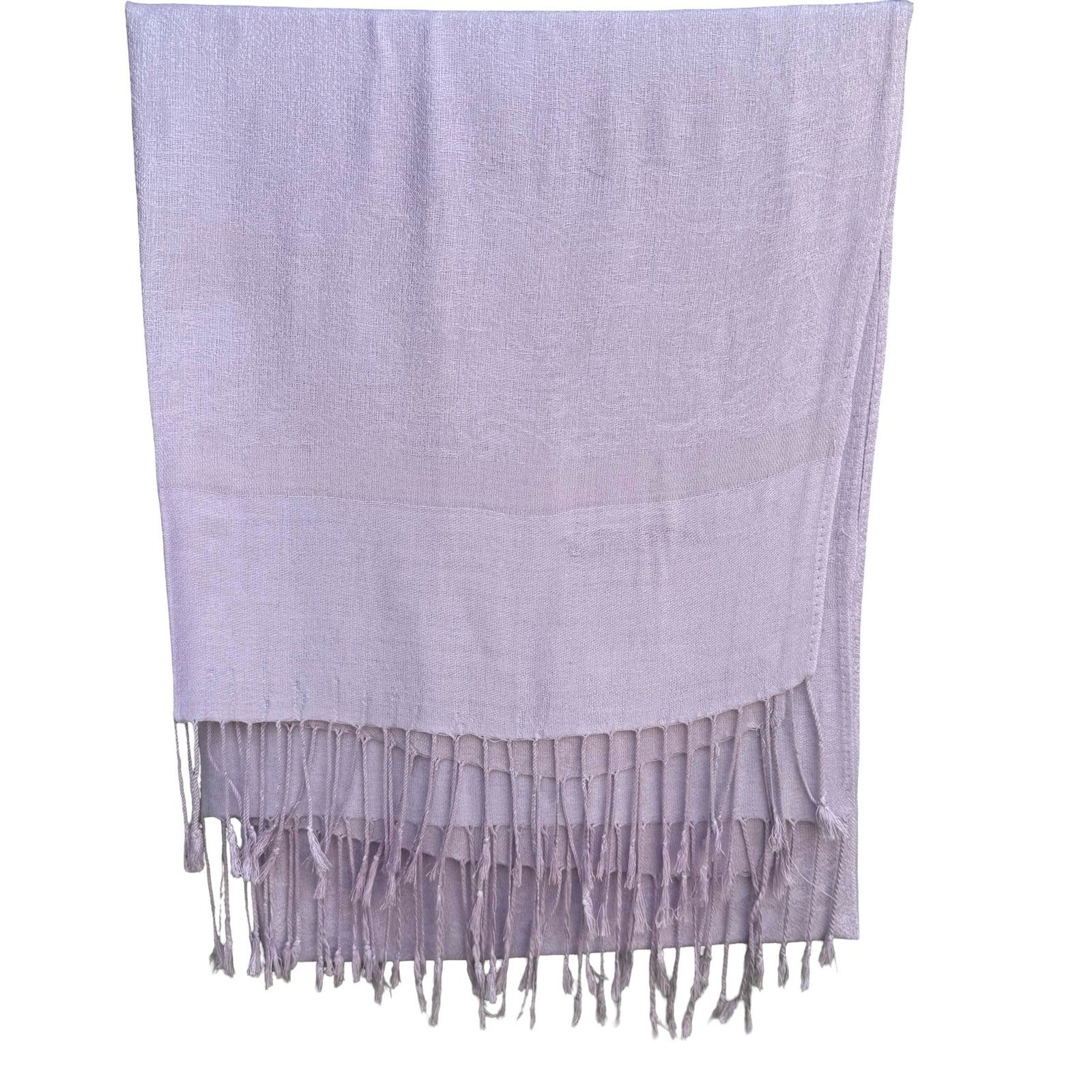 Lavender Paisley Pashmina Shawl Lilac Jacquard Fringe Wrap Scarf Stole Pastel
