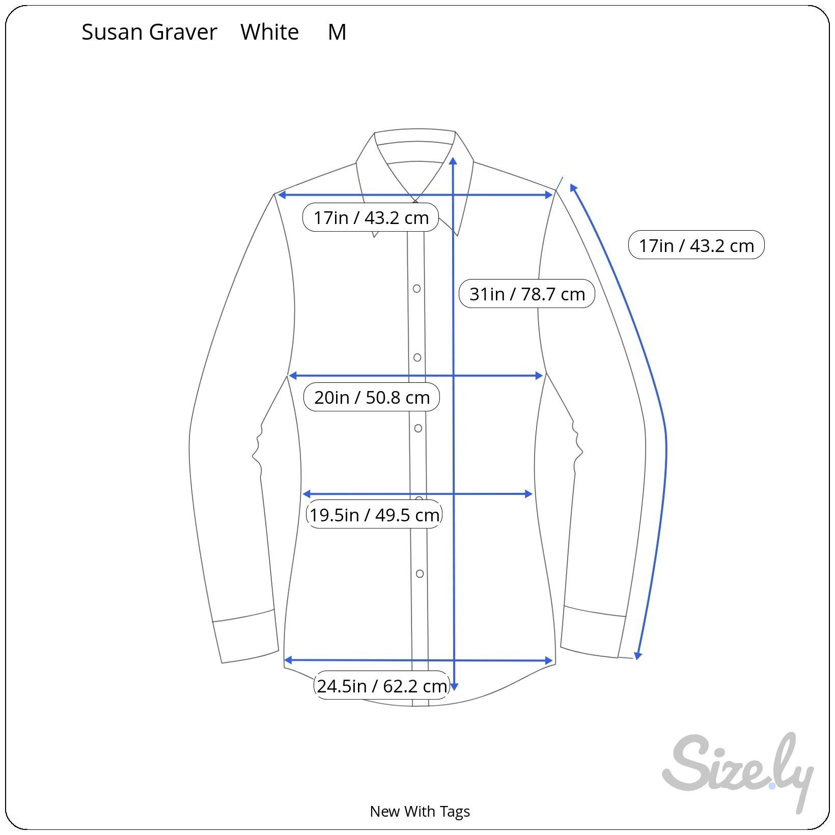 Susan Graver Style Womens White 3/4 Ruched Sleeve Button-Up Eyelet Shirt - New M